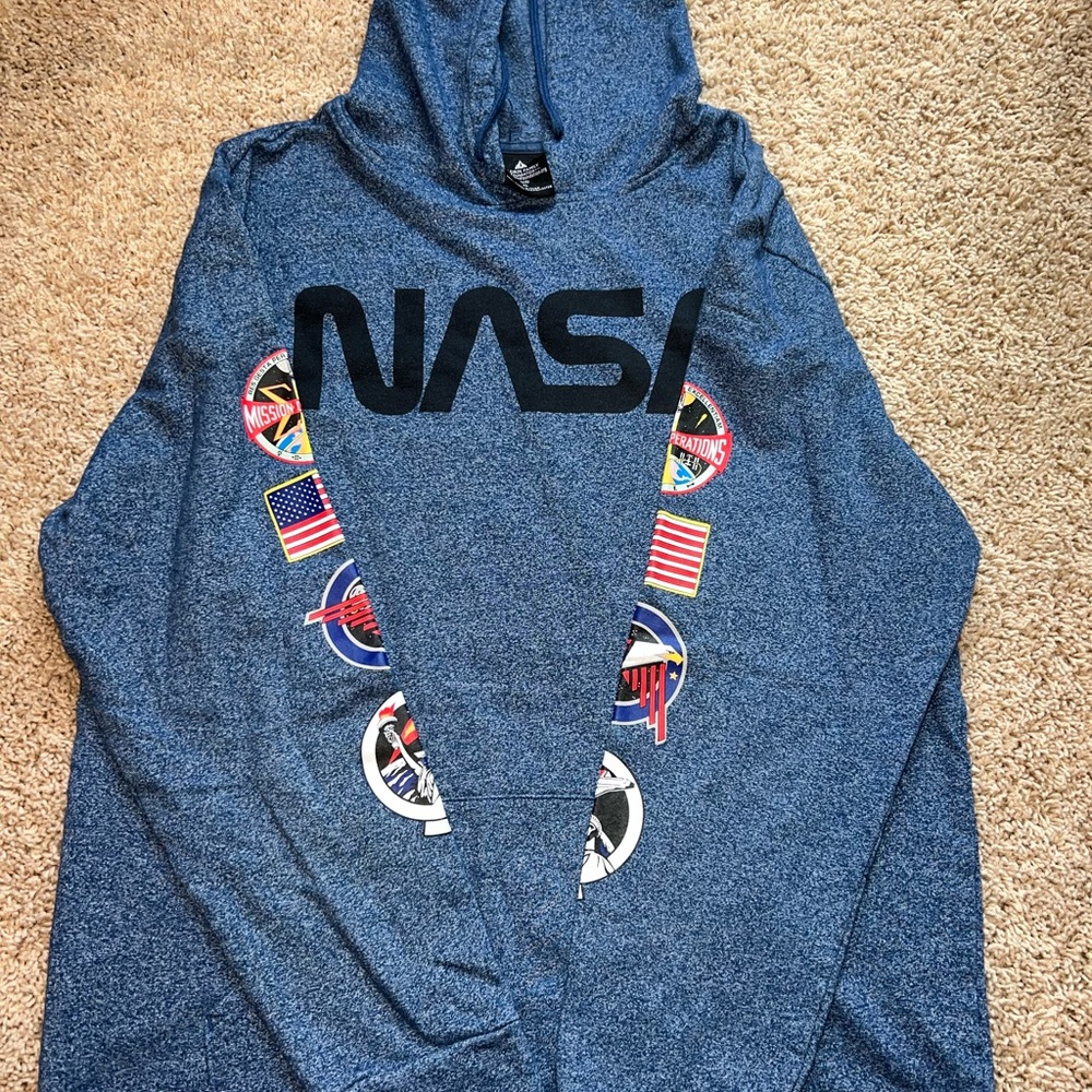 Blue NASA sweatshirt size XL